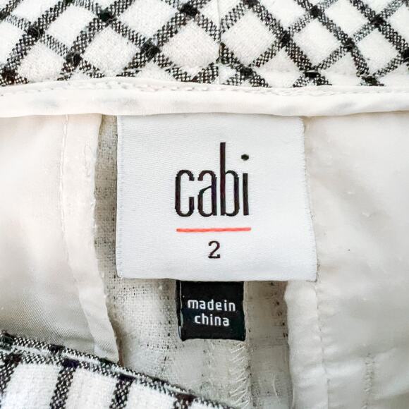 CAbi 3203 Windowpane Trousers size 2 - Picture 5 of 6